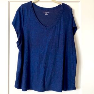 Blue shimmer tee 14/16